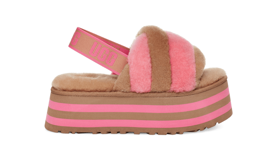 UGG® 公式【 ディスコ ストライプ スライド|Disco Stripe Slide| 194715775213 | レディース】アグ 公式サイト